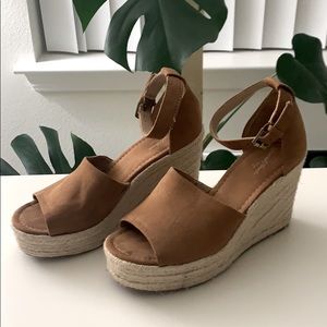 Universal Thread Ankle Strap Espadrilles Wedge